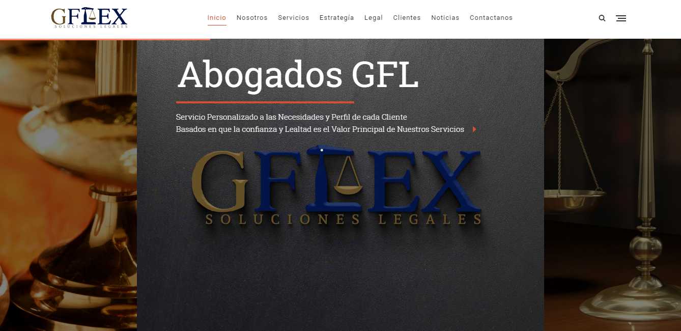 Diseño Web Despacho De Abogados Gfl Diseño De Páginas Web Toluca Precios Páginas Web 1380